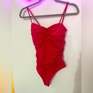 Pink Express Bodysuit. Size M